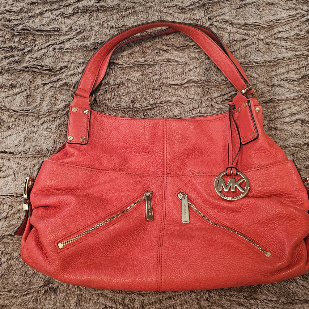 Michael Kors Vibrant Red Shoulder Bag